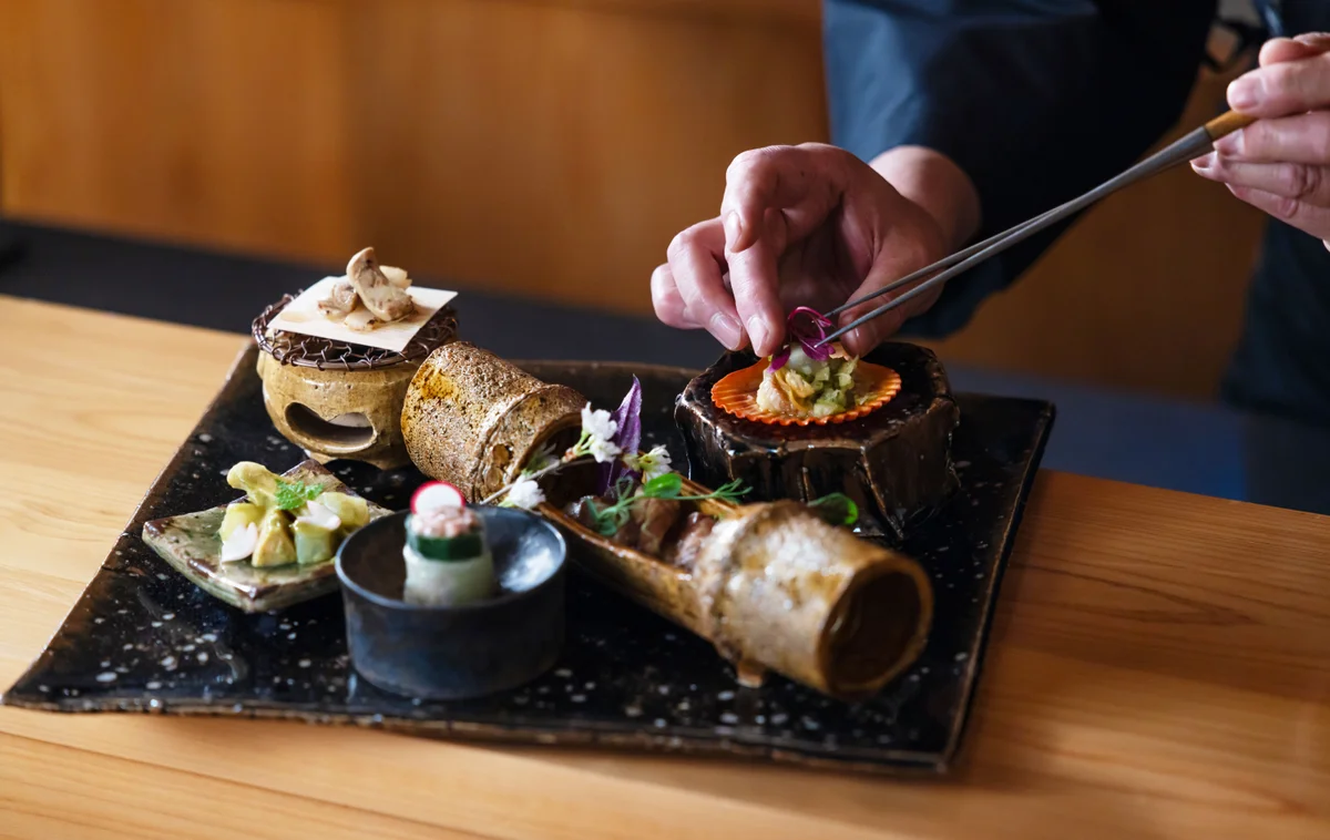 日本料理「日向海」的懷石料理