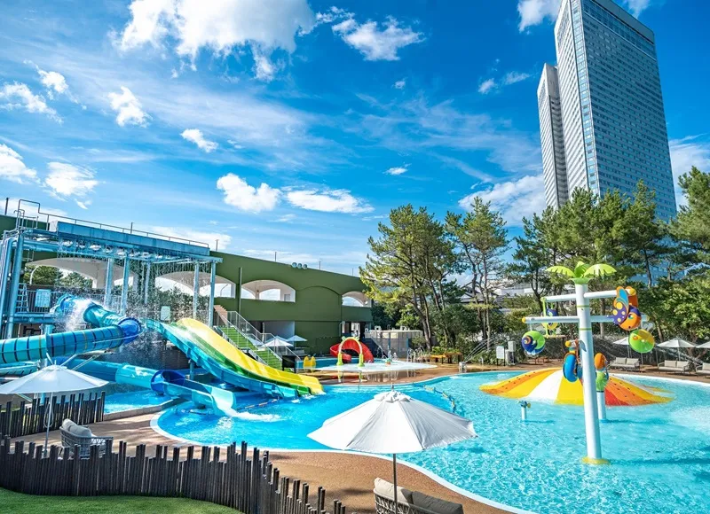 戲水區水上樂園完工示意CG